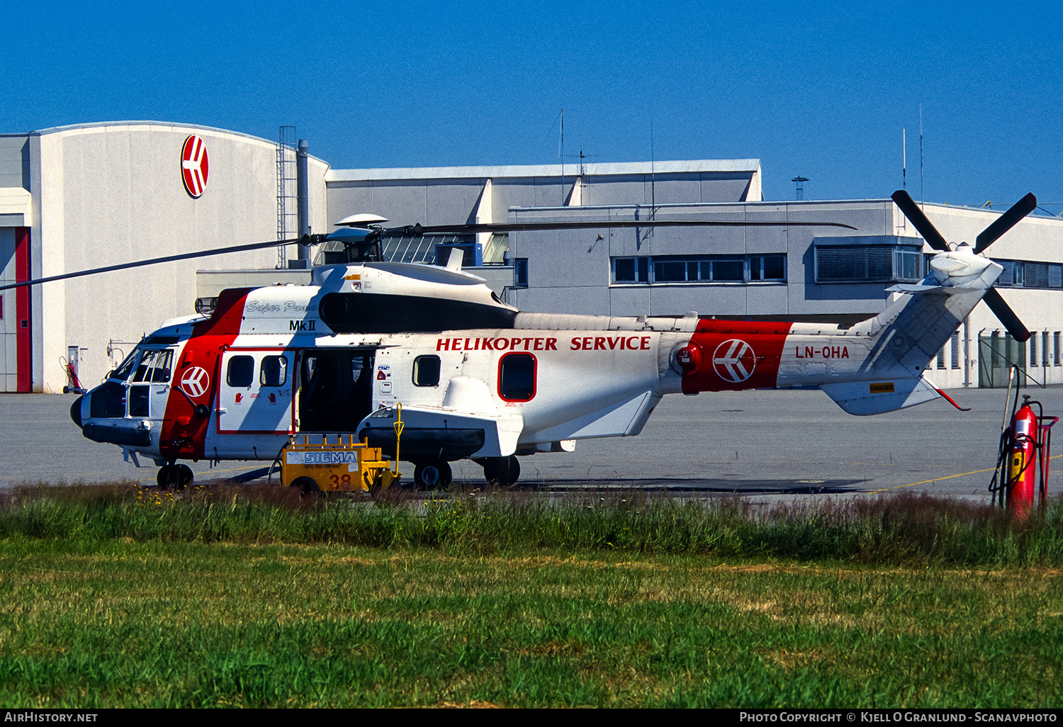 Aircraft Photo of LN-OHA | Eurocopter AS-332L2 Super Puma Mk2 | Helikopter Service | AirHistory.net #594766