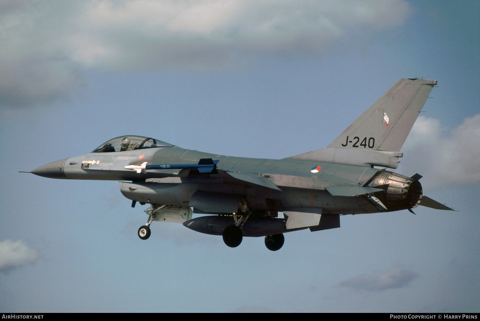 Aircraft Photo of J-240 | General Dynamics F-16A Fighting Falcon | Netherlands - Air Force | AirHistory.net #594767