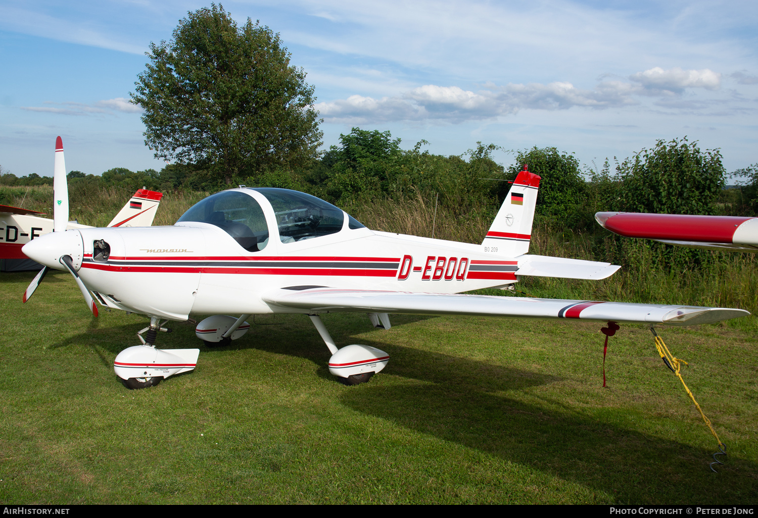 Aircraft Photo of D-EBOQ | Bolkow BO-209 Monsun 150FV | AirHistory.net #594769