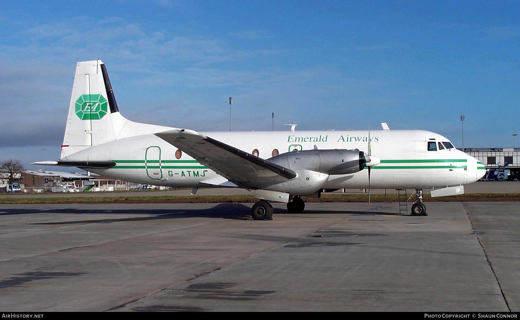 Aircraft Photo of G-ATMJ | Hawker Siddeley HS-748 Srs2A/225 | Emerald Airways | AirHistory.net #594779