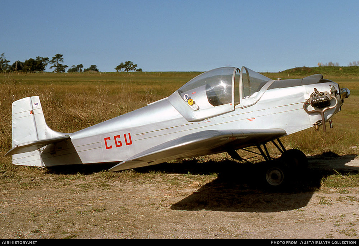 Aircraft Photo of ZK-CGU / CGU | Druine D-31 Turbulent | AirHistory.net #594785