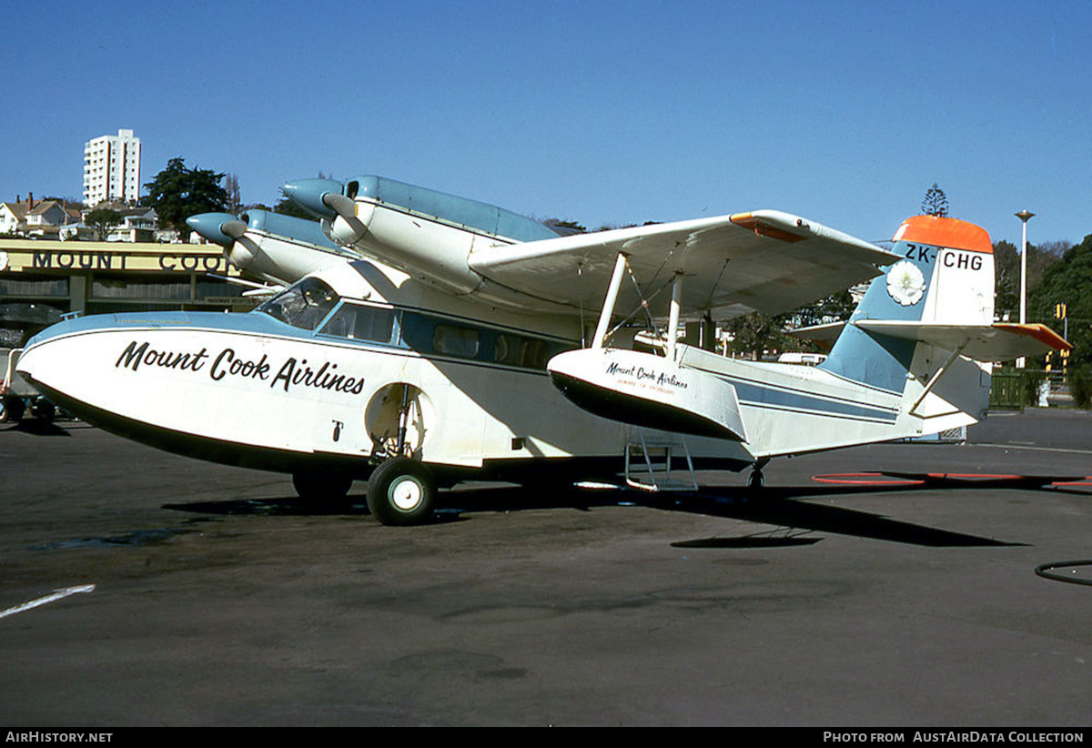 Aircraft Photo of ZK-CHG | Grumman G-44 Widgeon | Mount Cook Airlines | AirHistory.net #594787