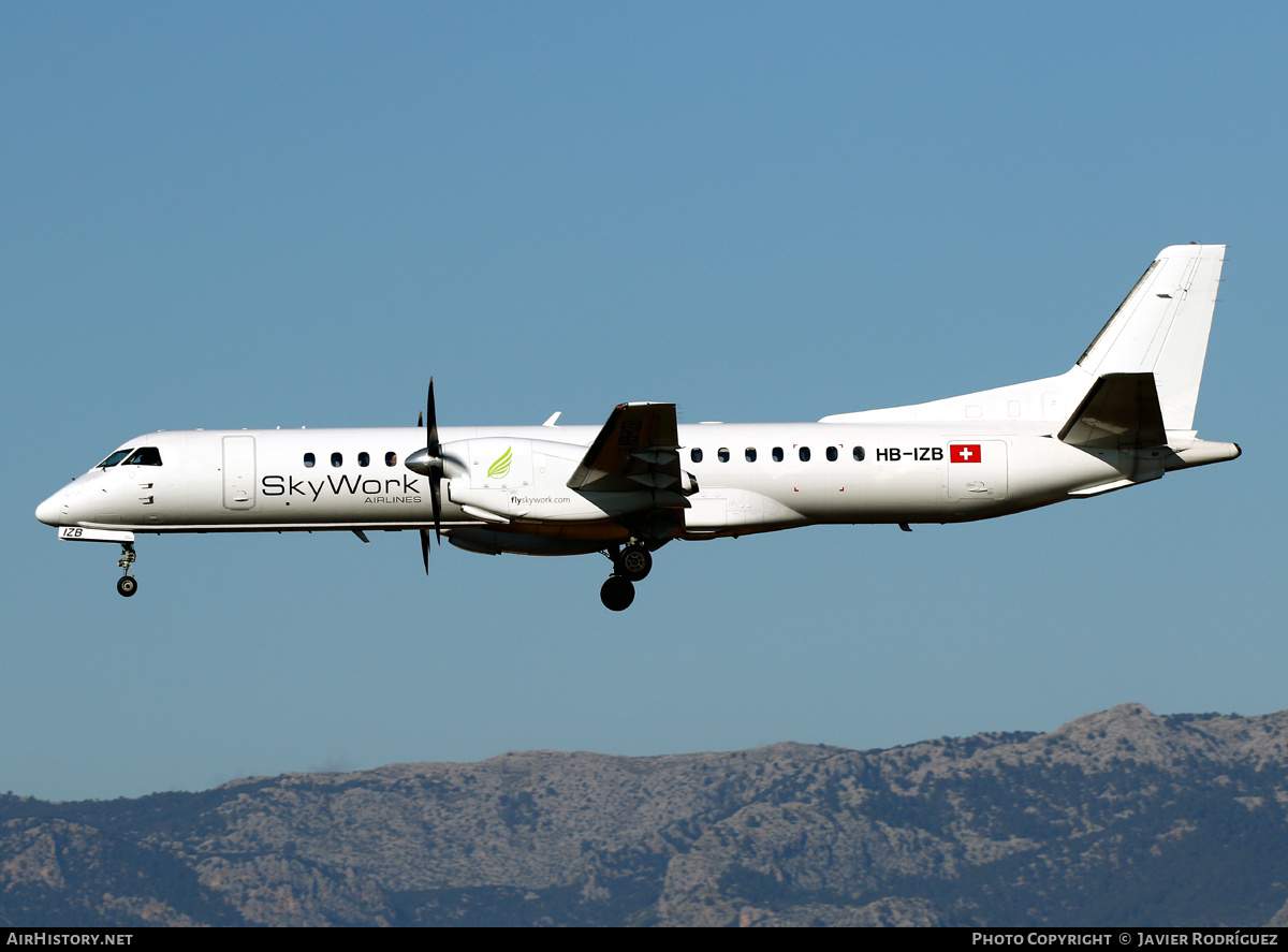 Aircraft Photo of HB-IZB | Saab 2000 | SkyWork Airlines | AirHistory.net #594798