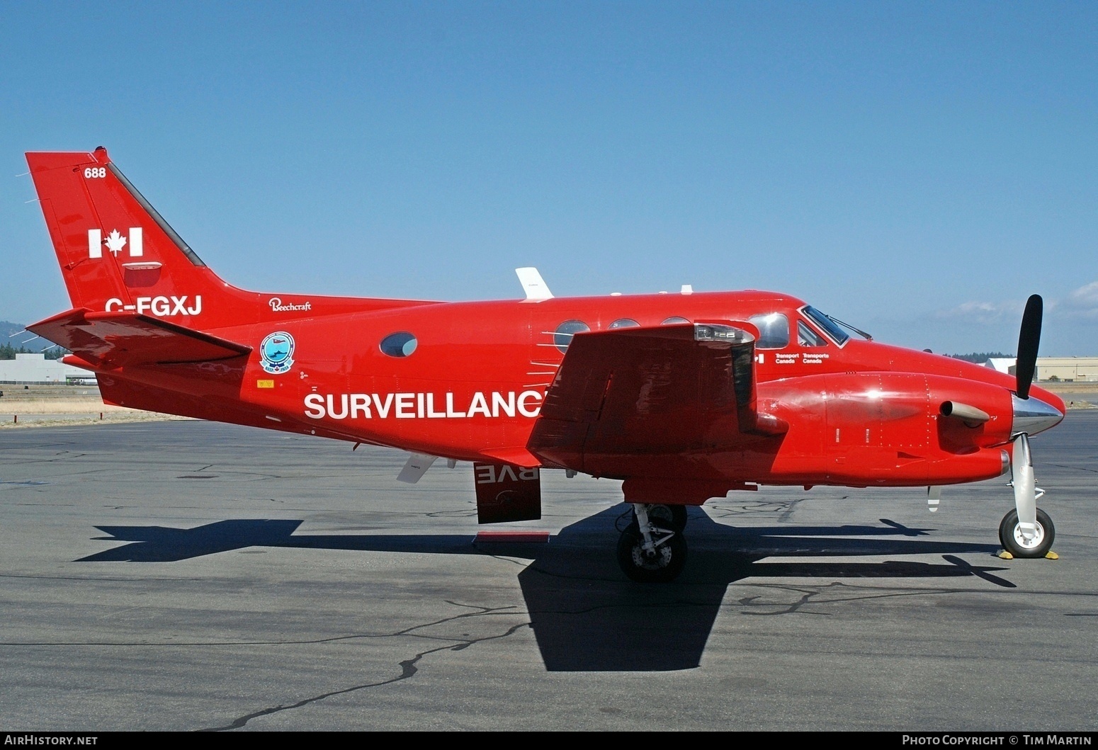 Aircraft Photo of C-FGXJ | Beech C90A King Air | Transport Canada | AirHistory.net #594801