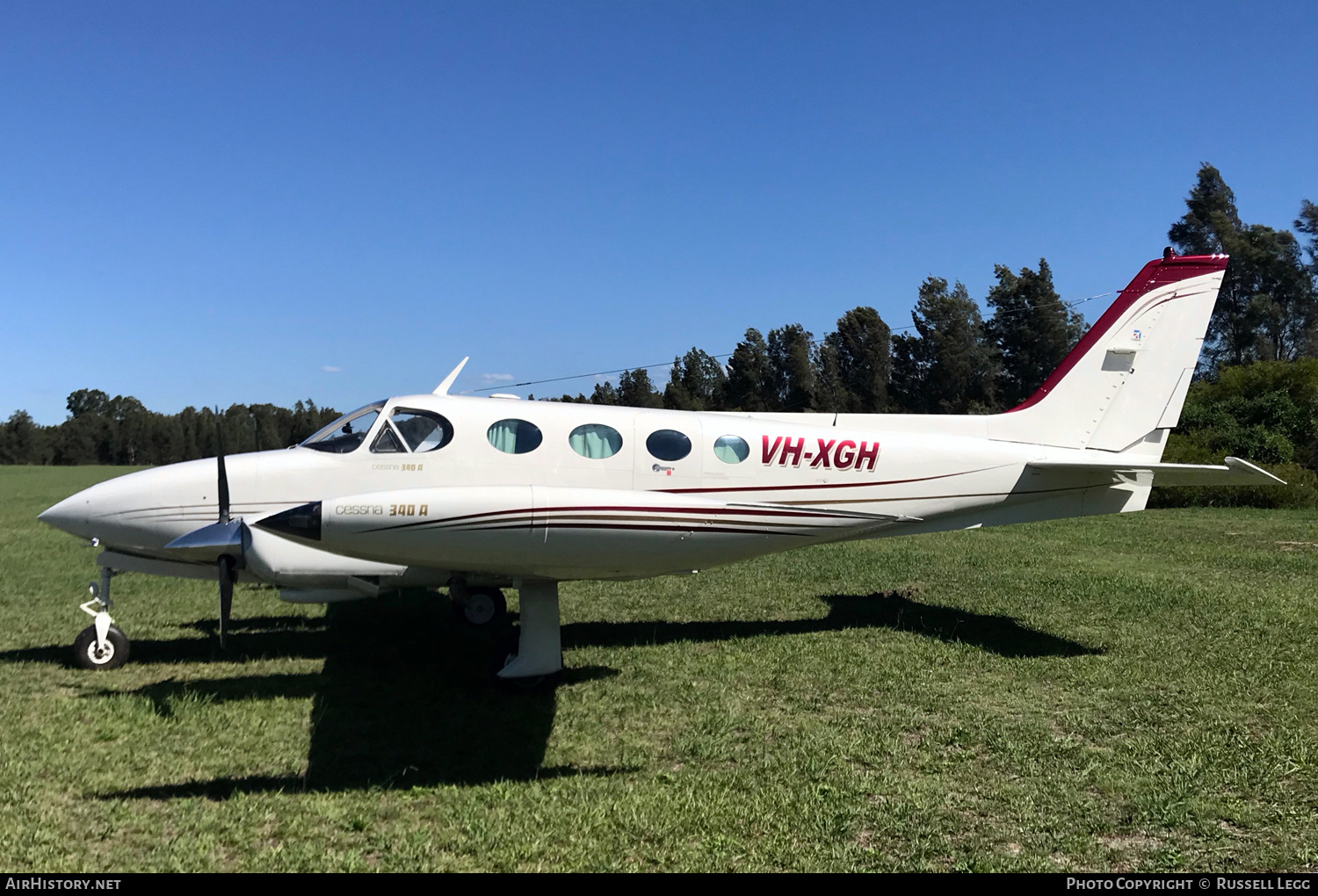 Aircraft Photo of VH-XGH | Cessna 340A | AirHistory.net #594802