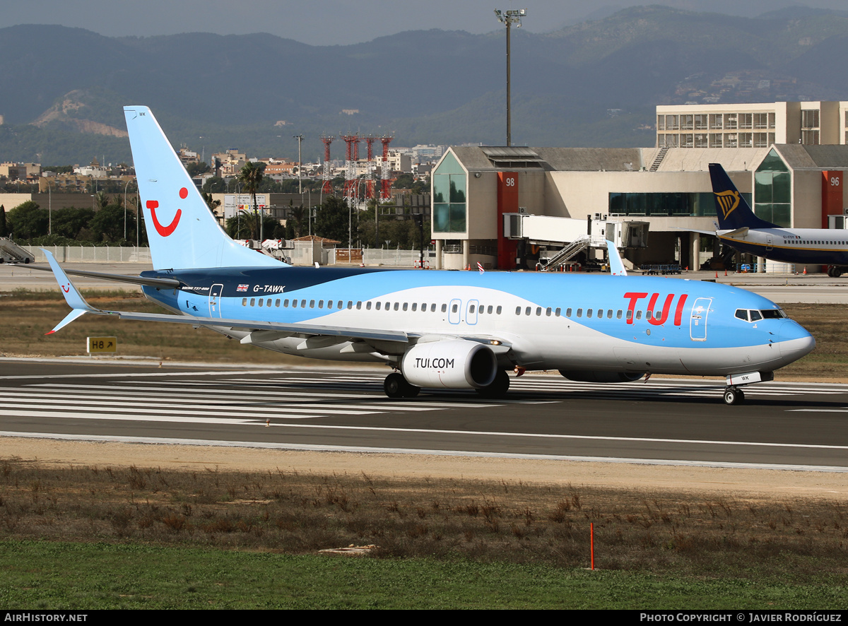 Aircraft Photo of G-TAWK | Boeing 737-8K5 | TUI | AirHistory.net #594807