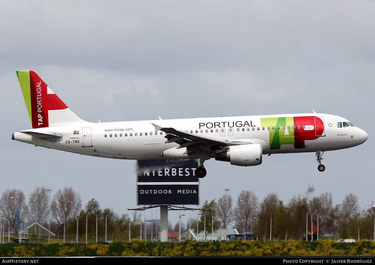 Aircraft Photo of CS-TNX | Airbus A320-214 | TAP Portugal | AirHistory.net #594808