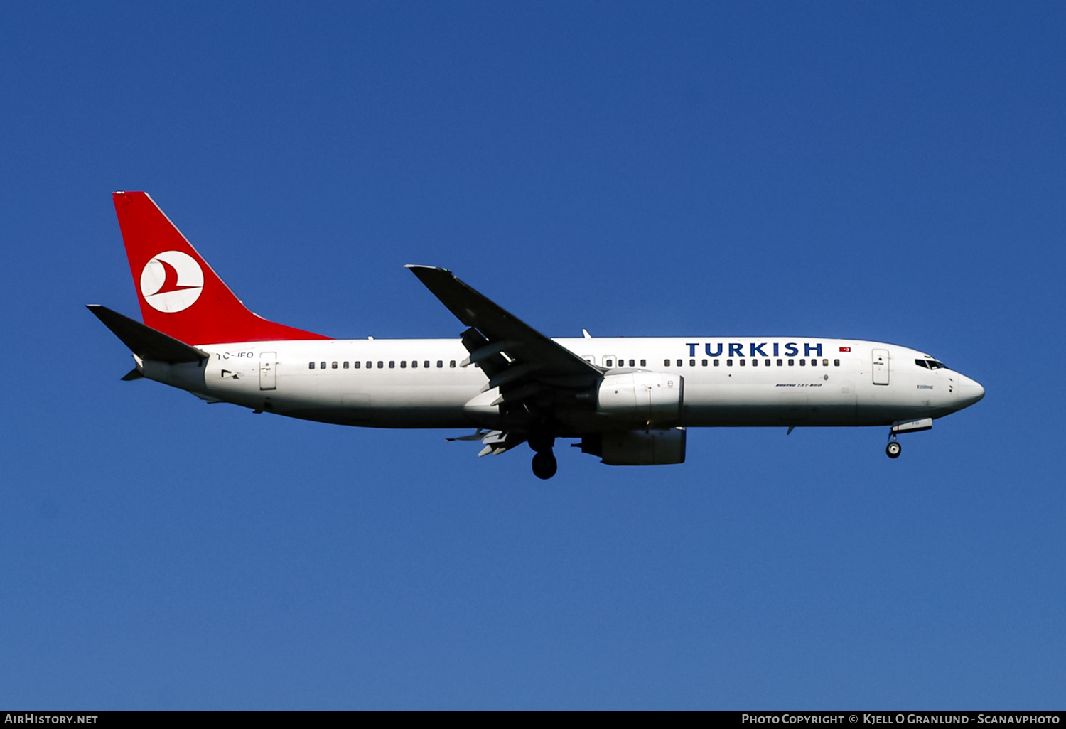 Aircraft Photo of TC-JFO | Boeing 737-8F2 | Turkish Airlines | AirHistory.net #594810