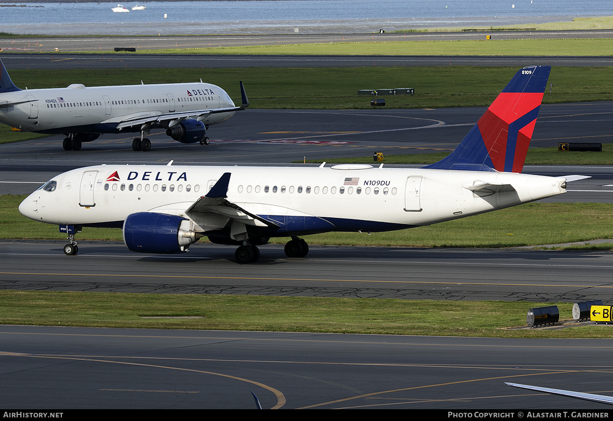 Aircraft Photo of N109DU | Airbus A220-171 (BD-500-1A10) | Delta Air Lines | AirHistory.net #594816