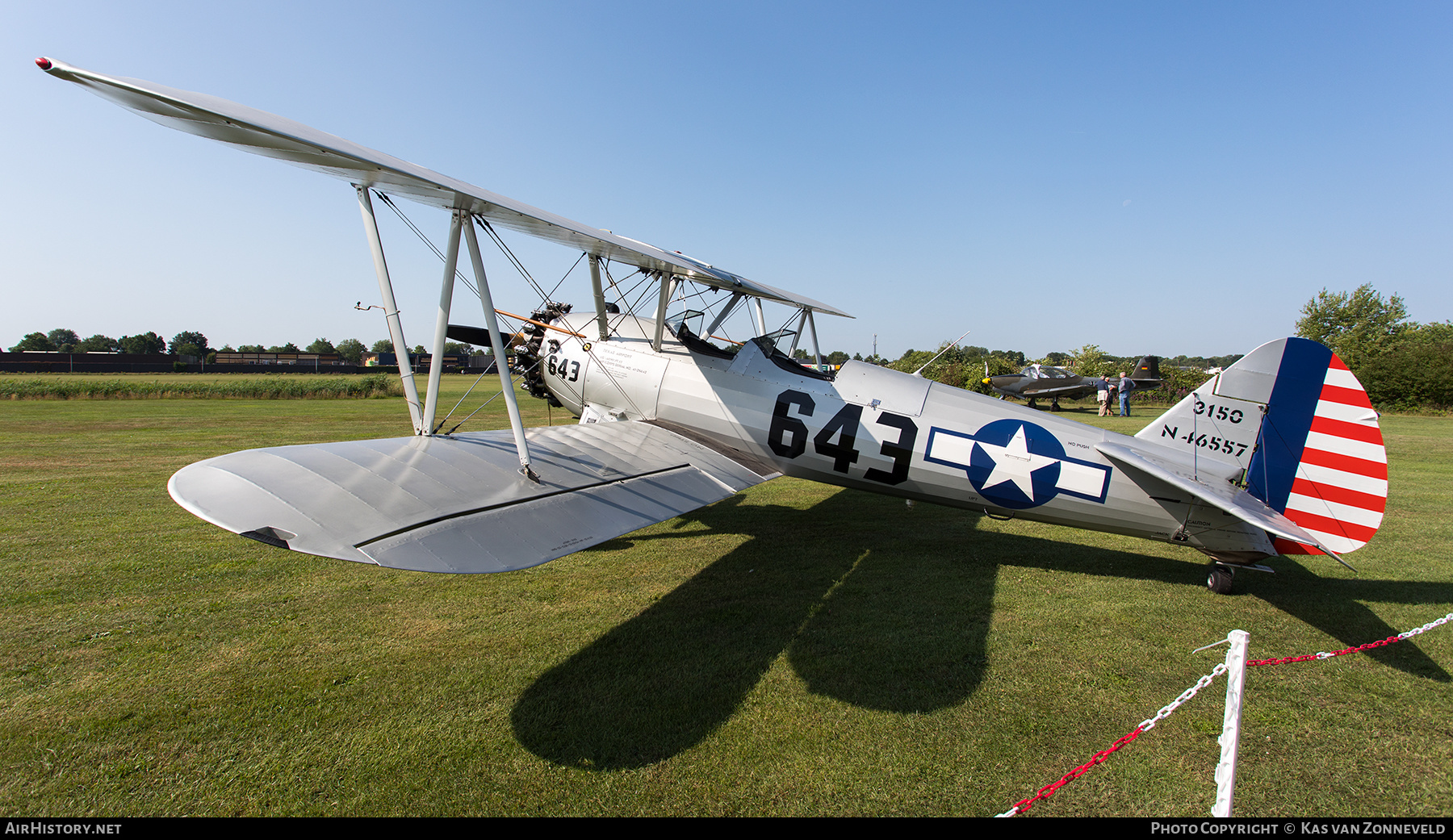 Aircraft Photo of N46557 / 41-25643 | Boeing PT-17 Kaydet (A75N1) | USA - Air Force | AirHistory.net #594839