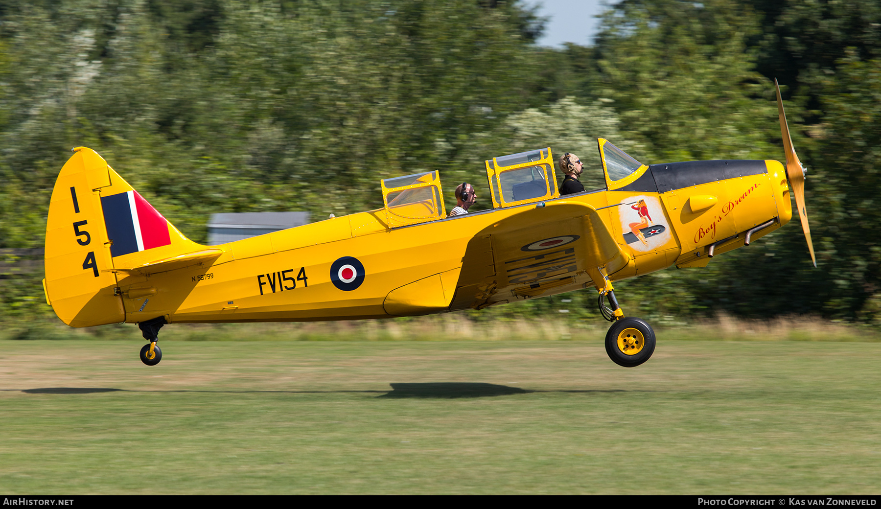 Aircraft Photo of N58799 | Fairchild PT-26A Cornell (M-62A-3) | Canada - Air Force | AirHistory.net #594857