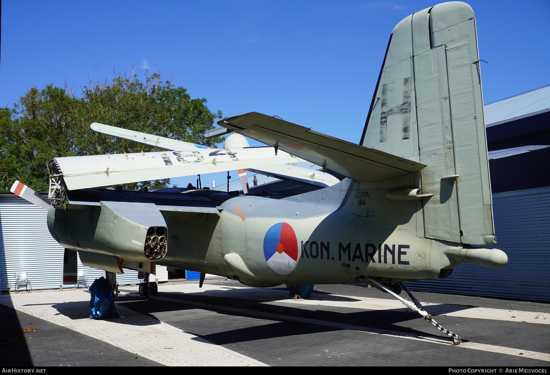 Aircraft Photo of 184 | Grumman CS-2A Tracker | Netherlands - Navy | AirHistory.net #594868