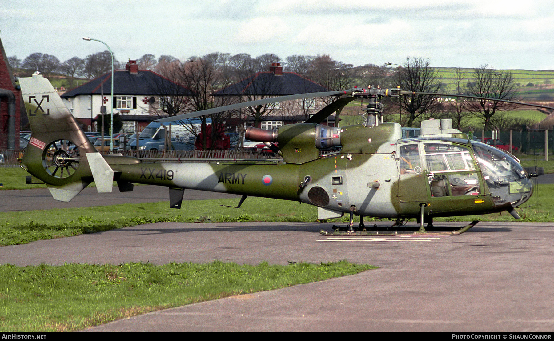 Aircraft Photo of XX419 | Aerospatiale SA-341B Gazelle AH1 | UK - Army | AirHistory.net #594902