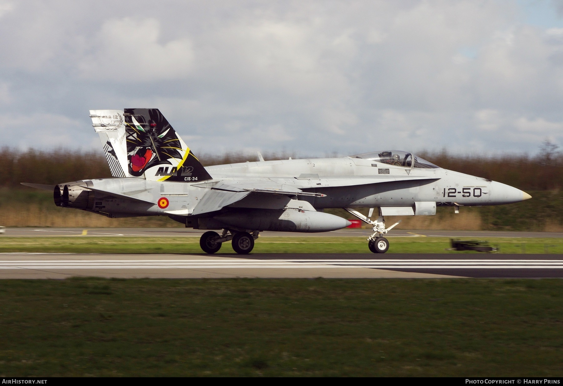 Aircraft Photo of C15-34 | McDonnell Douglas EF-18M Hornet | Spain - Air Force | AirHistory.net #594906