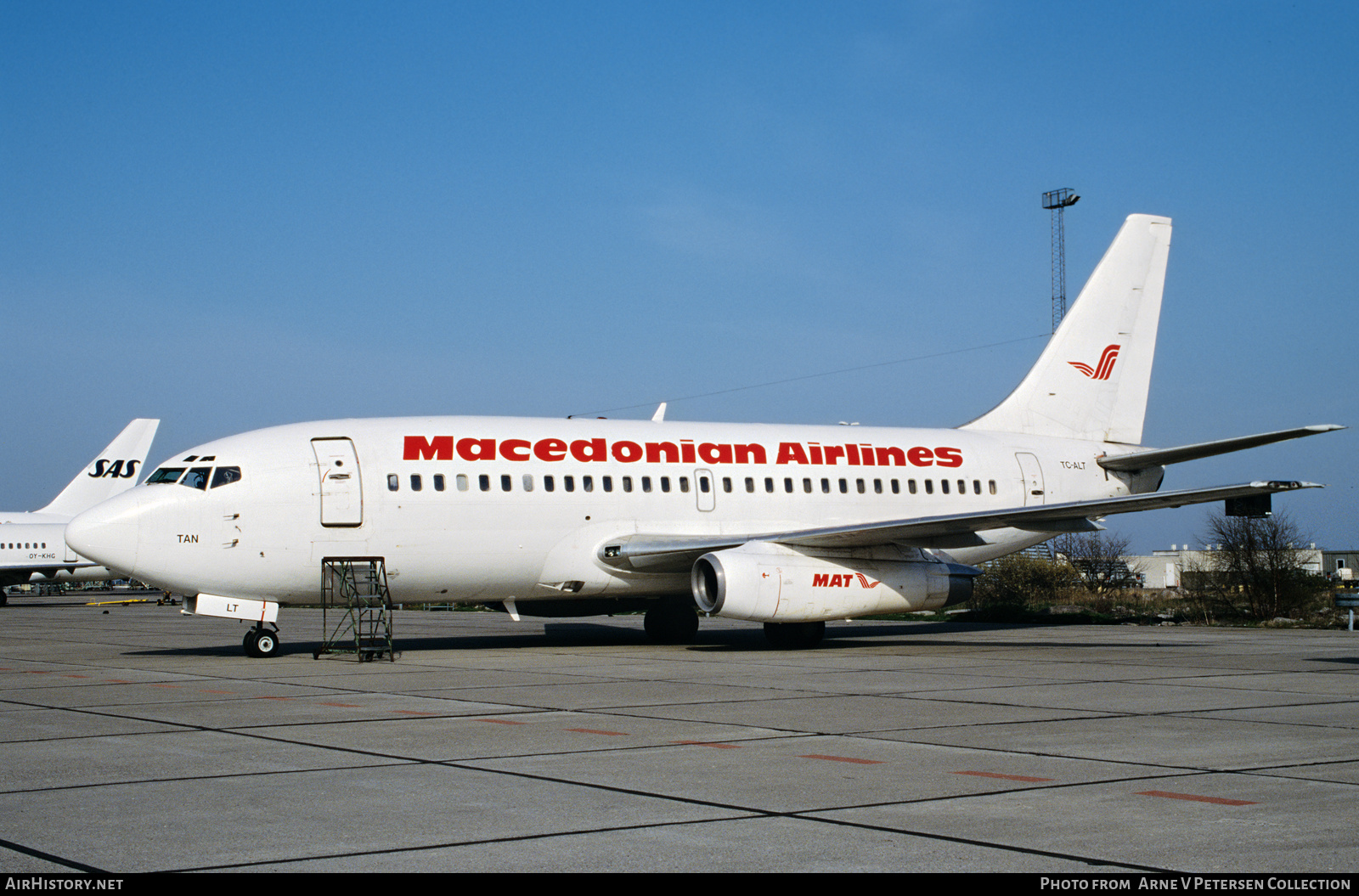Aircraft Photo of TC-ALT | Boeing 737-248 | MAT - Macedonian Airlines | AirHistory.net #594913