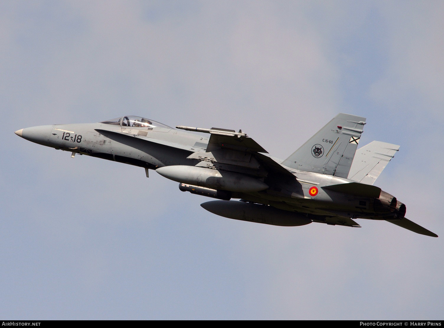 Aircraft Photo of C15-60 | McDonnell Douglas EF-18M Hornet | Spain - Air Force | AirHistory.net #594918