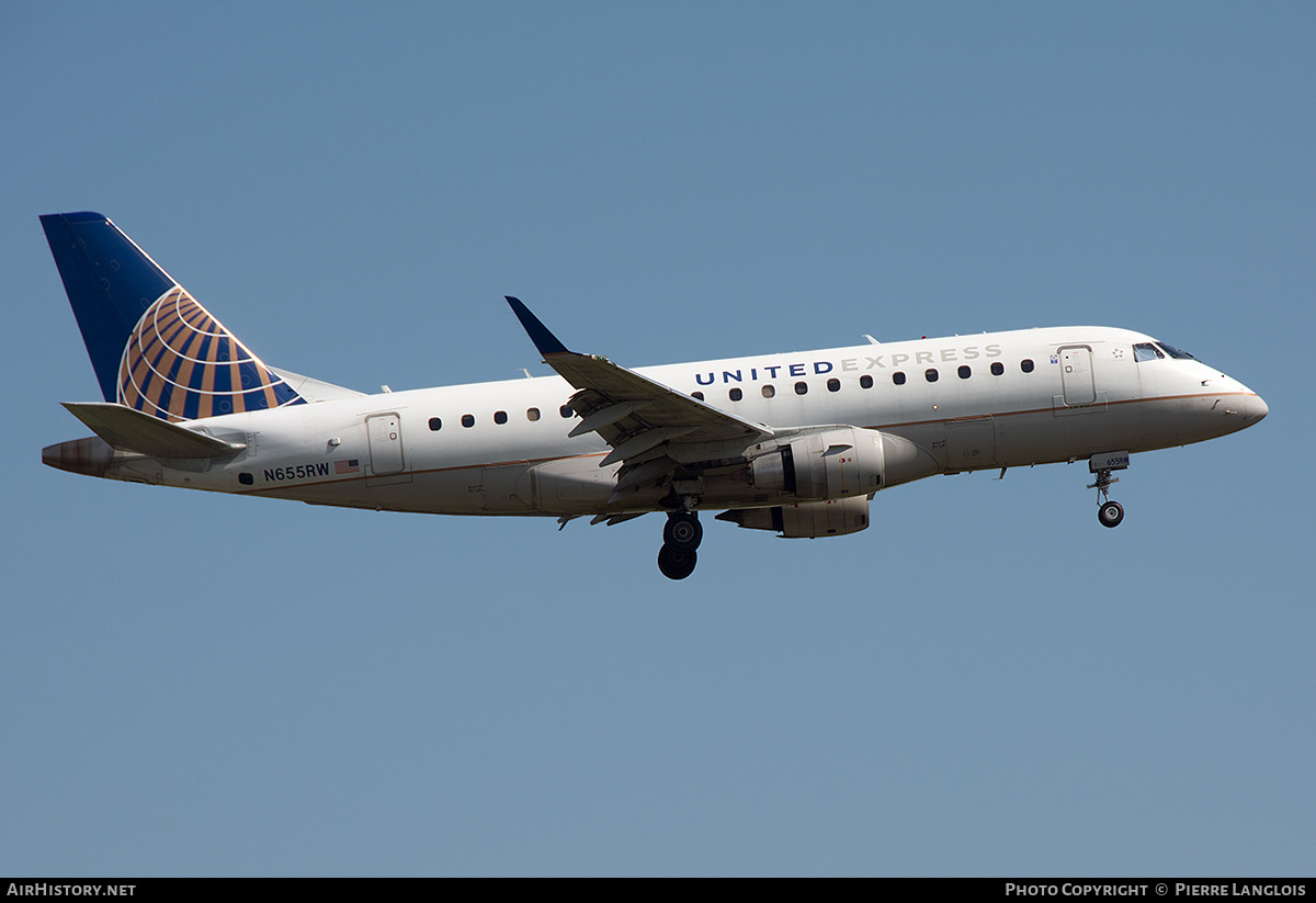 Aircraft Photo of N655RW | Embraer 170SE (ERJ-170-100SE) | United Express | AirHistory.net #594939