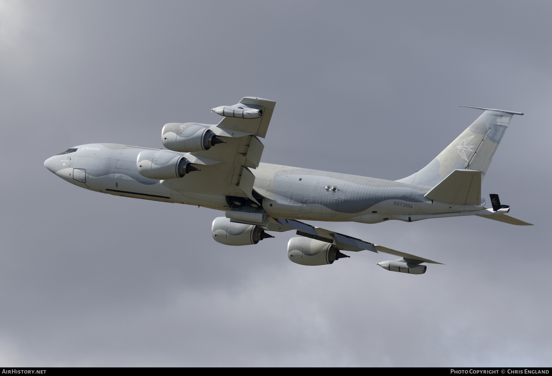 Aircraft Photo of N572MA / 59-1454 | Boeing KC-135R Stratotanker | Metrea Strategic Mobility | AirHistory.net #594945