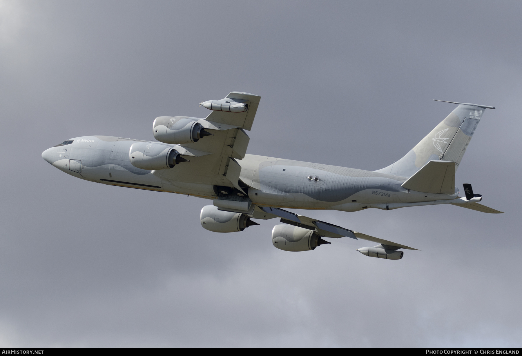 Aircraft Photo of N572MA / 59-1454 | Boeing KC-135R Stratotanker | Metrea | AirHistory.net #594945