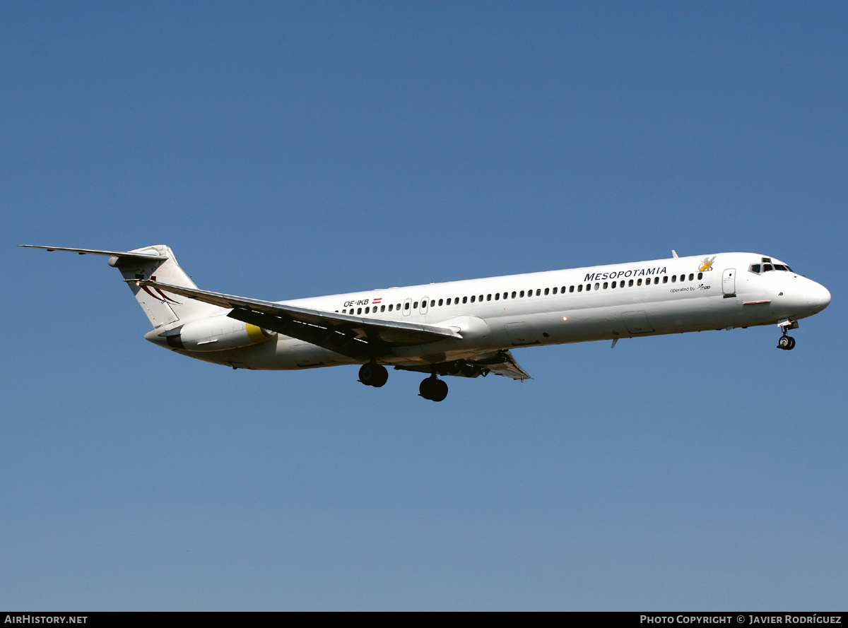 Aircraft Photo of OE-IKB | McDonnell Douglas MD-83 (DC-9-83) | Mesopotamia Air | AirHistory.net #594955