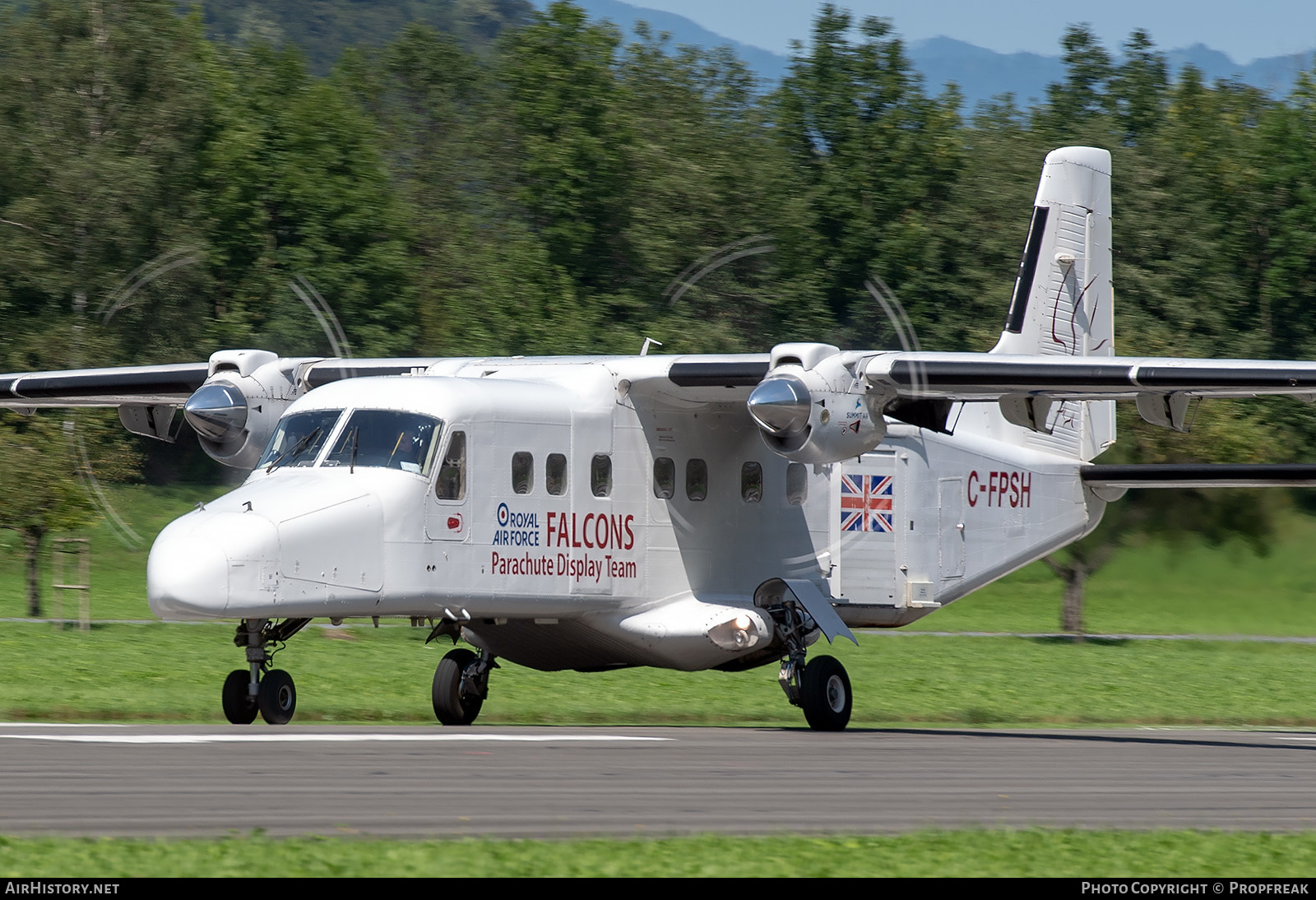 Aircraft Photo of C-FPSH | Dornier 228-201 | RAF Falcons - Parachute Display Team | AirHistory.net #594961