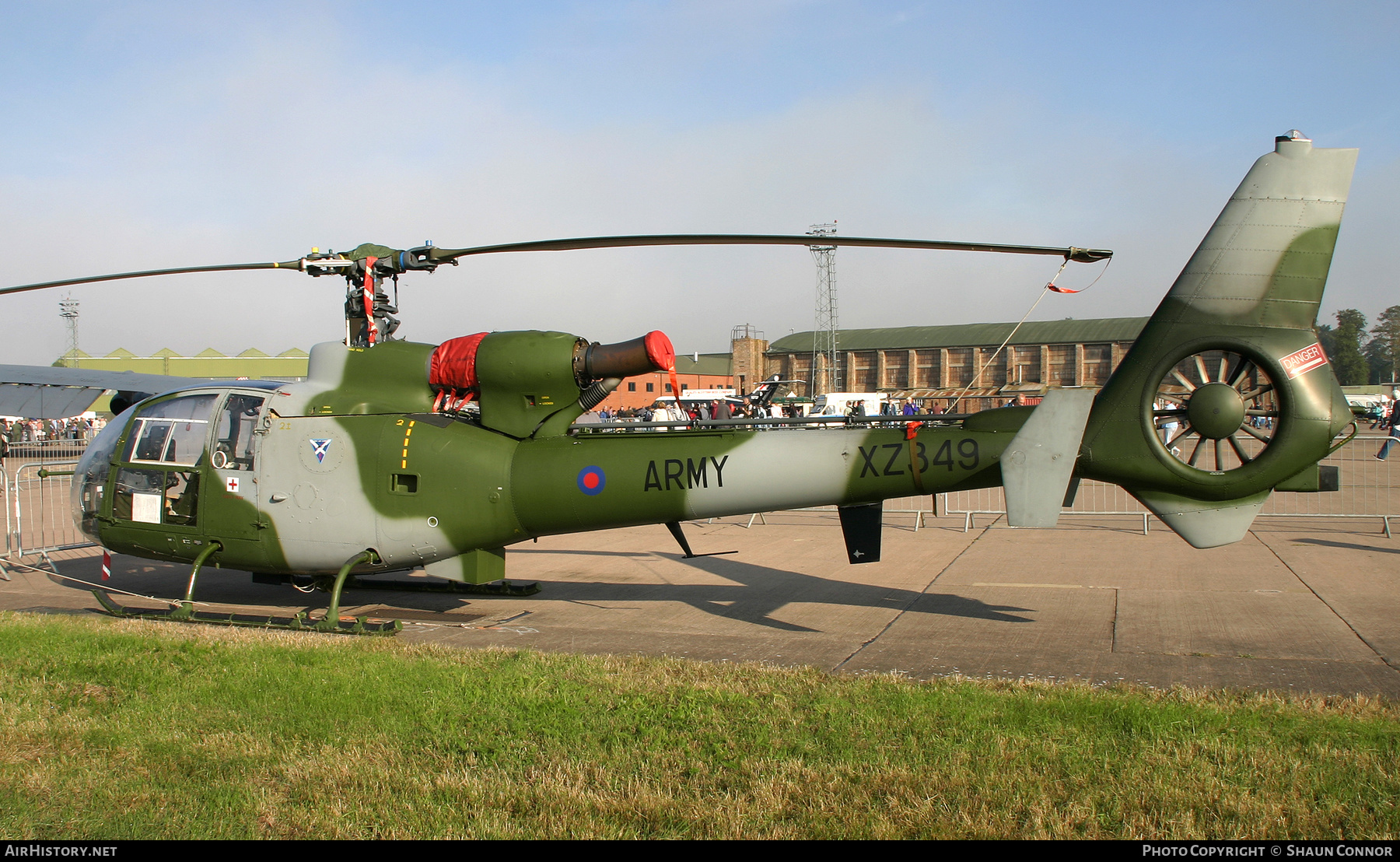 Aircraft Photo of XZ349 | Aerospatiale SA-341B Gazelle AH1 | UK - Army | AirHistory.net #594971