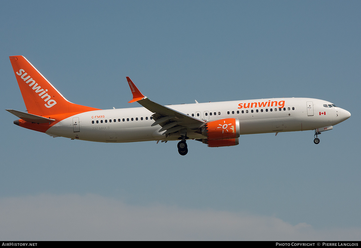 Aircraft Photo of C-FMXG | Boeing 737-8 Max 8 | Sunwing Airlines | AirHistory.net #594983