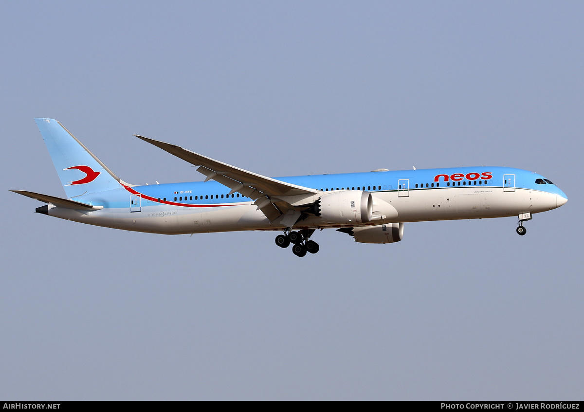 Aircraft Photo of EI-NYE | Boeing 787-9 Dreamliner | Neos | AirHistory.net #594987