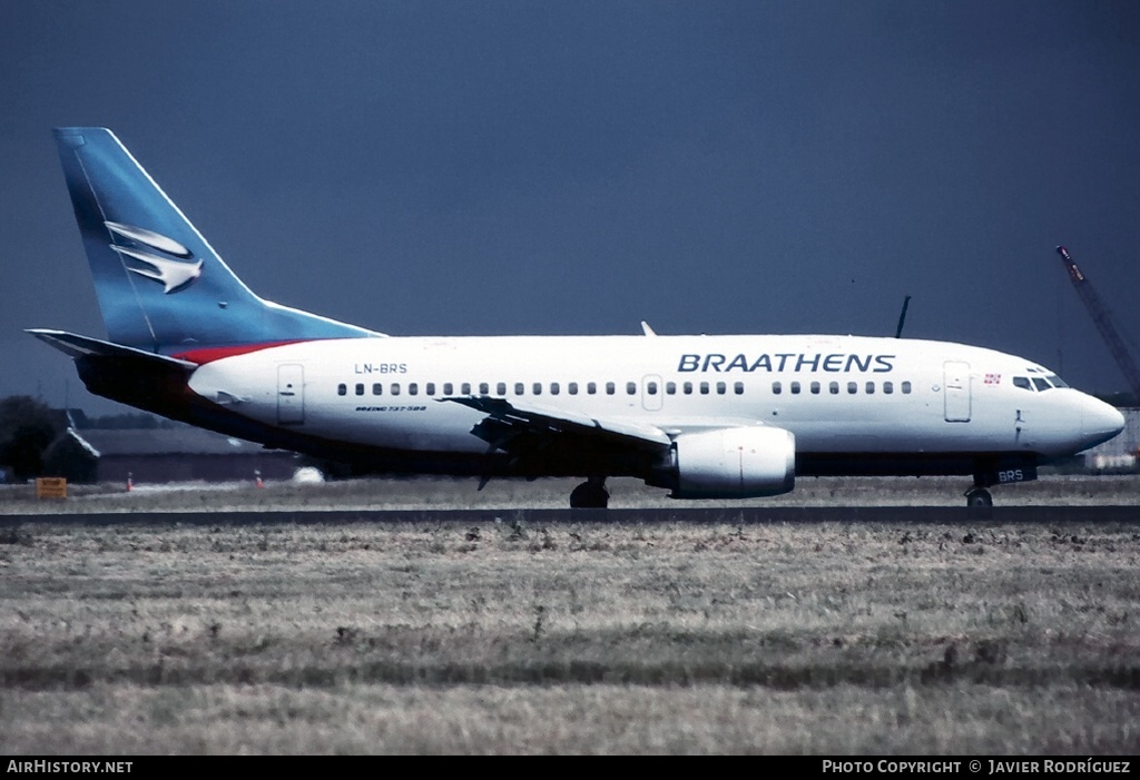 Aircraft Photo of LN-BRS | Boeing 737-505 | Braathens | AirHistory.net #595002