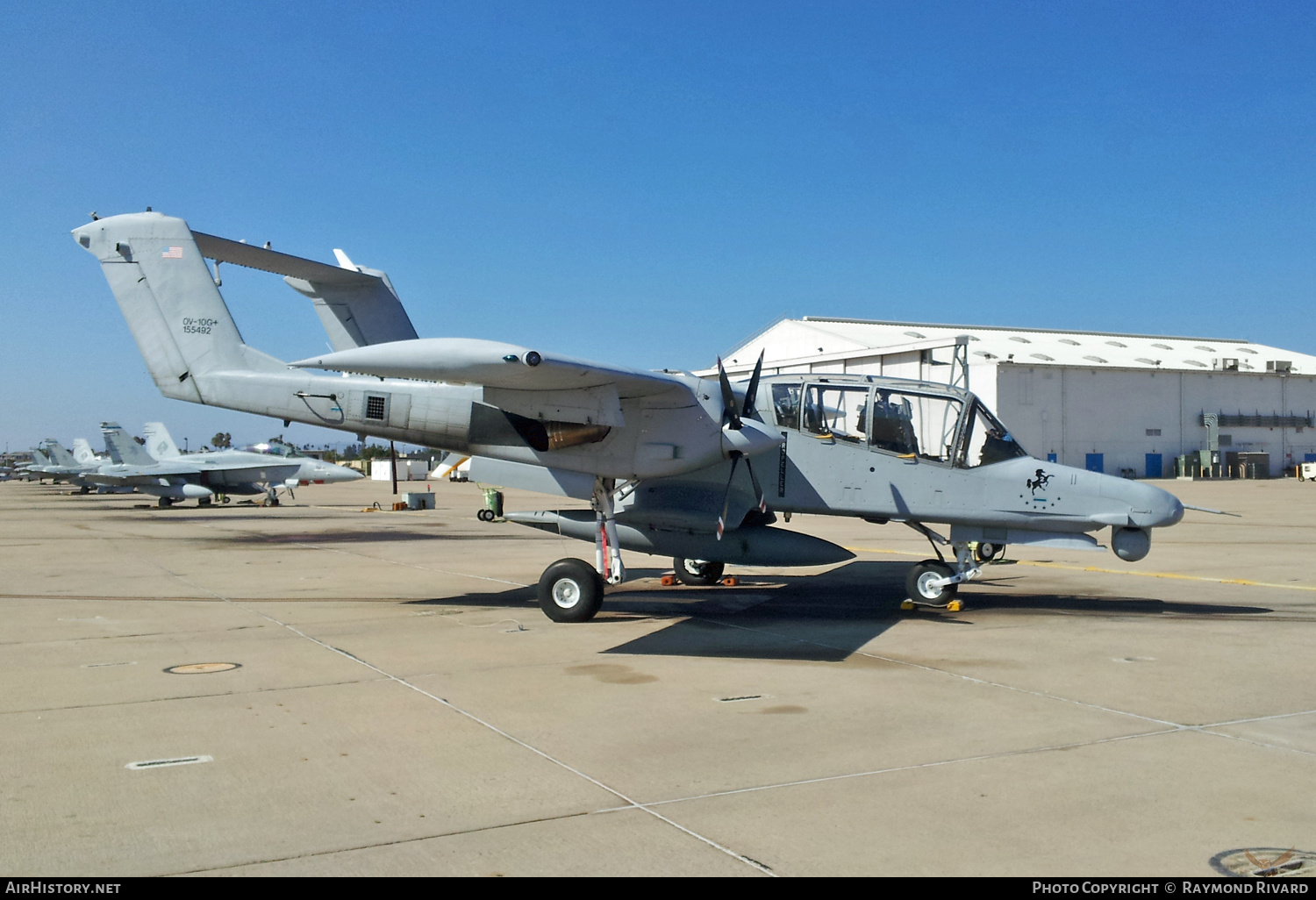 Aircraft Photo of 155492 | North American Rockwell OV-10D Bronco | USA - Marines | AirHistory.net #595011