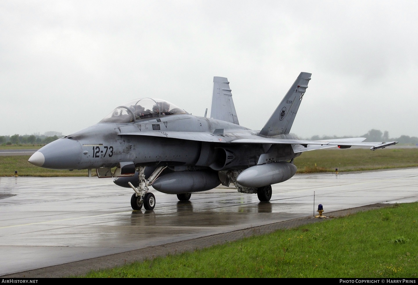 Aircraft Photo of CE15-10 | McDonnell Douglas EF-18BM Hornet | Spain - Air Force | AirHistory.net #595020