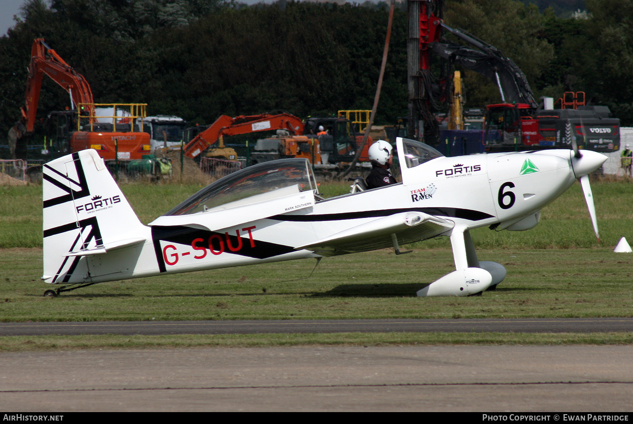 Aircraft Photo of G-SOUT | Van's RV-8 | Team Raven | AirHistory.net #595024