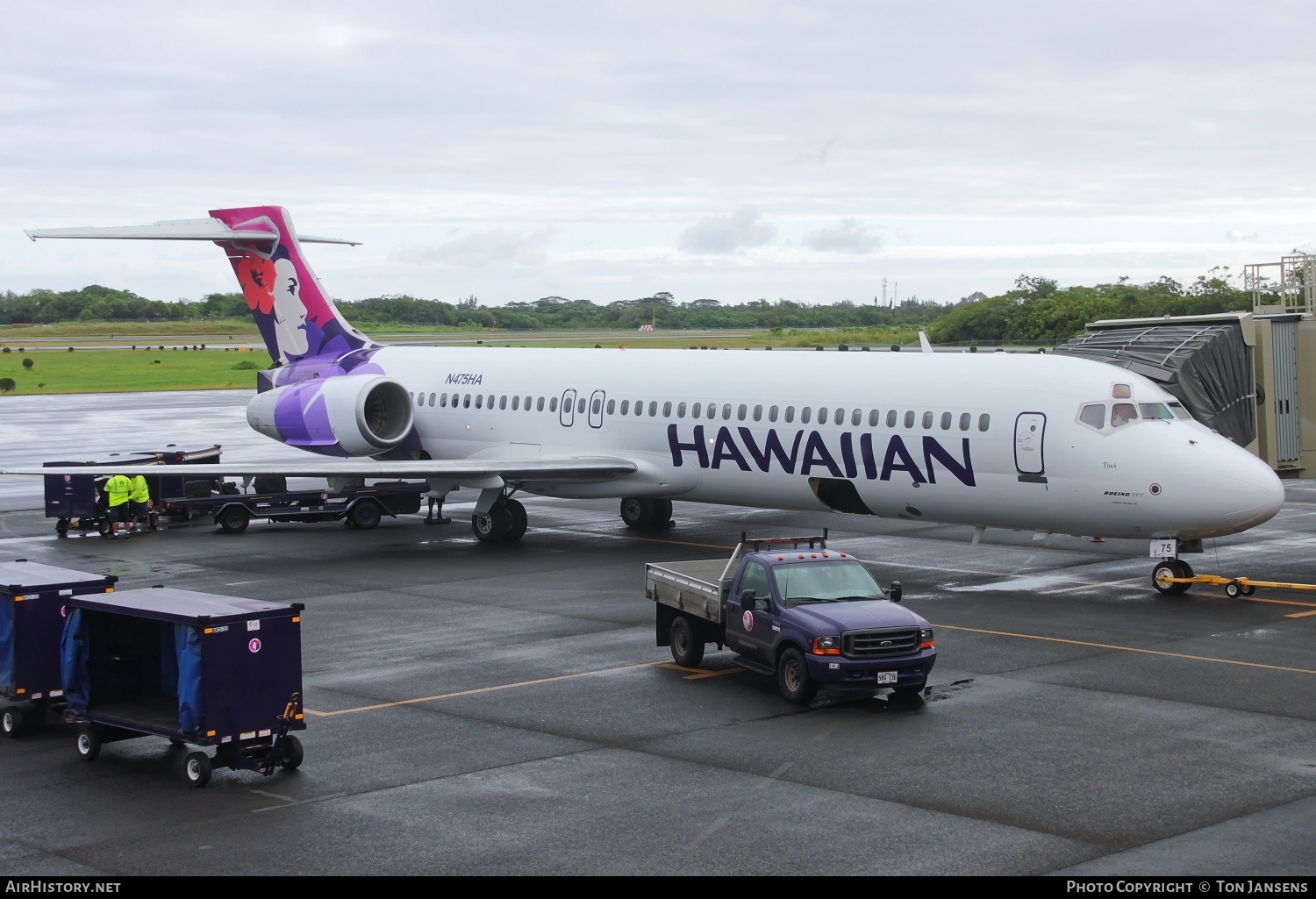 Aircraft Photo of N475HA | Boeing 717-200 | Hawaiian Airlines | AirHistory.net #595041