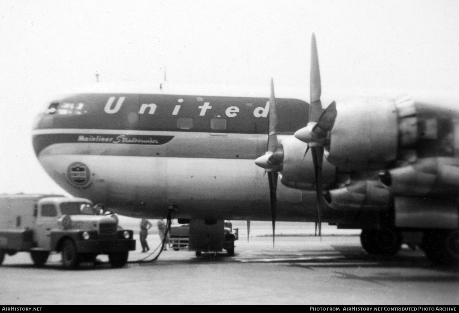 Aircraft Photo of N31227 | Boeing 377-10-34 Stratocruiser | United Air Lines | AirHistory.net #595042