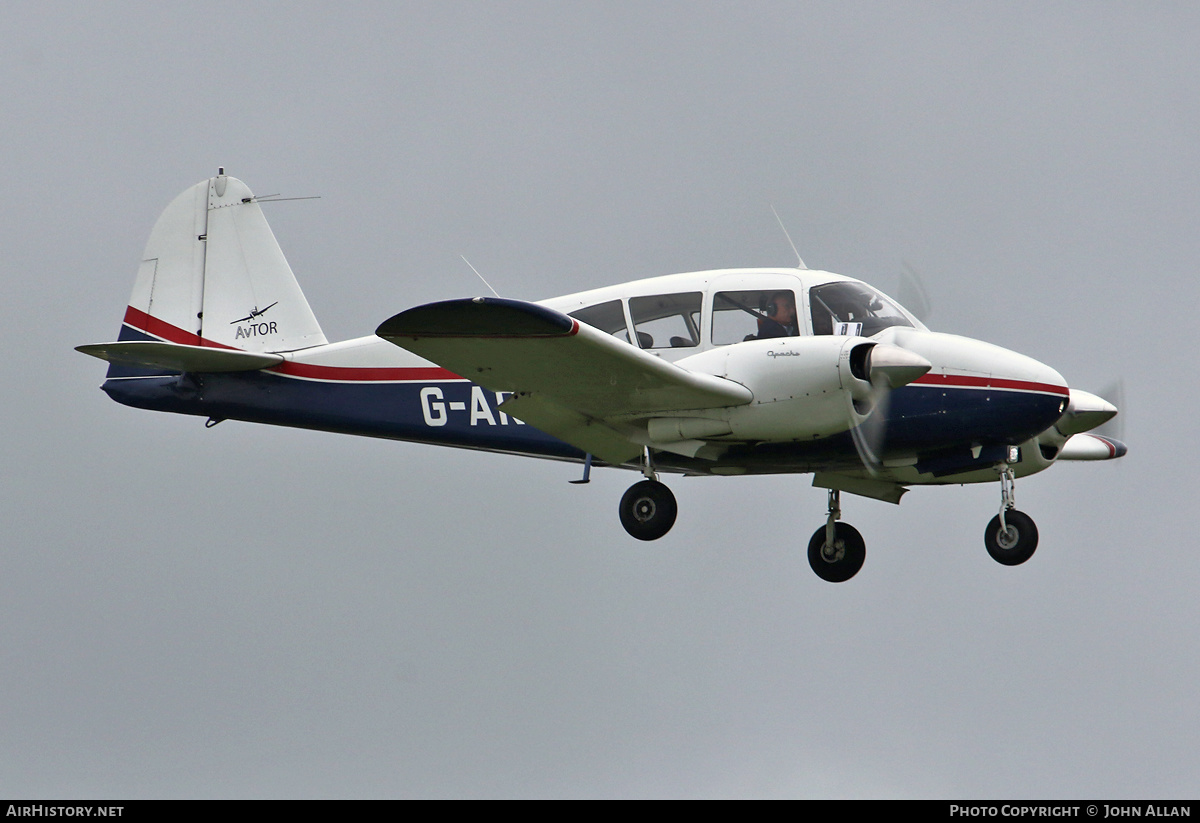 Aircraft Photo of G-ARJU | Piper PA-23-160 Apache | AvTOR | AirHistory.net #595045
