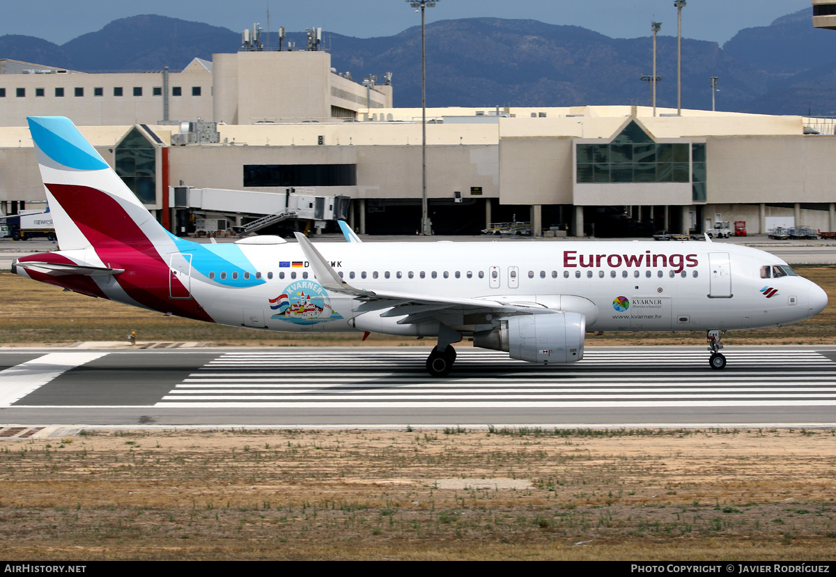Aircraft Photo of D-AEWK | Airbus A320-214 | Eurowings | AirHistory.net #595052