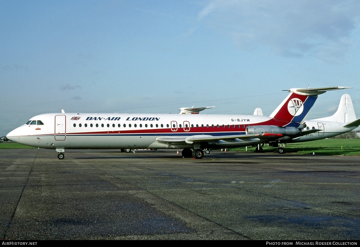Aircraft Photo of G-BJYM | BAC 111-531FS One-Eleven | Dan-Air London | AirHistory.net #595058