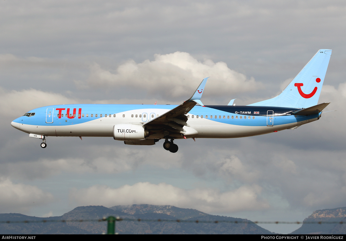 Aircraft Photo of G-TAWM | Boeing 737-8K5 | TUI | AirHistory.net #595065