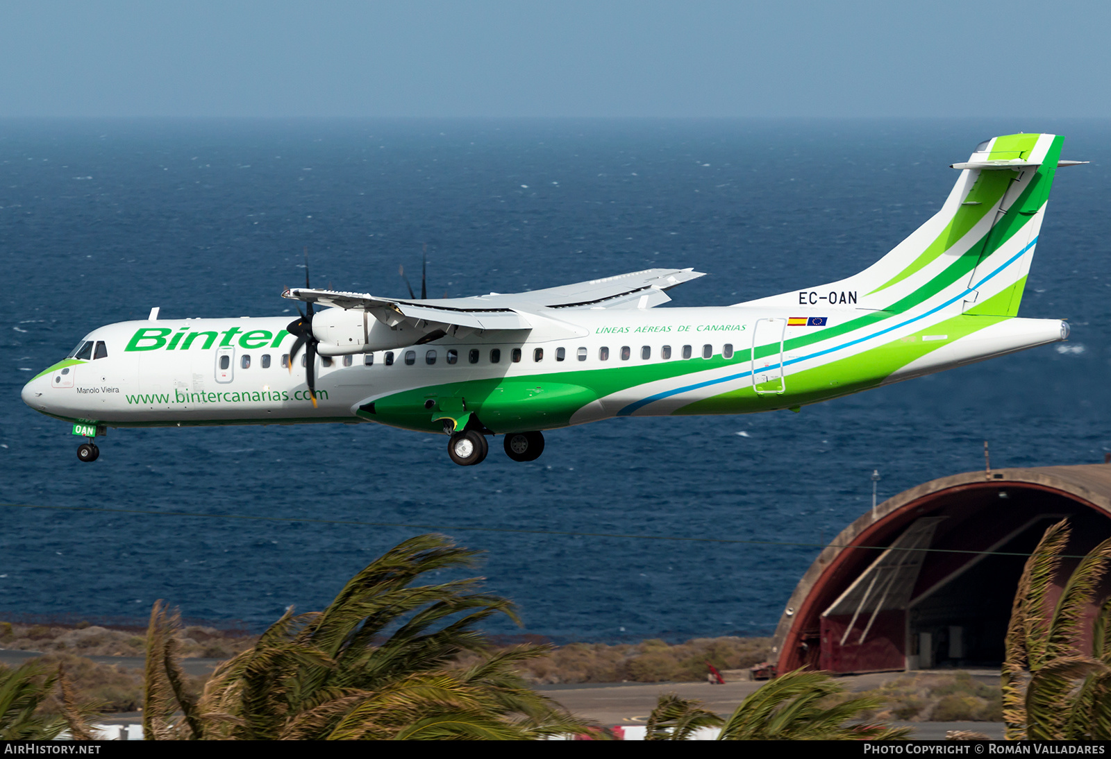 Aircraft Photo of EC-OAN | ATR ATR-72-600 (ATR-72-212A) | Binter Canarias | AirHistory.net #595066
