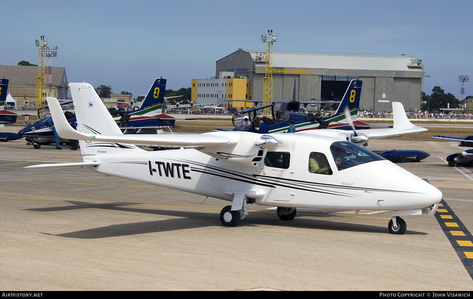 Aircraft Photo of I-TWTE | Tecnam P2006T | AirHistory.net #595073