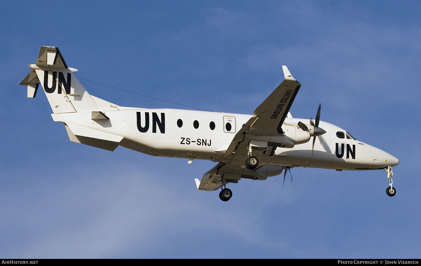 Aircraft Photo of ZS-SNJ | Beech 1900D | United Nations | AirHistory.net #595082
