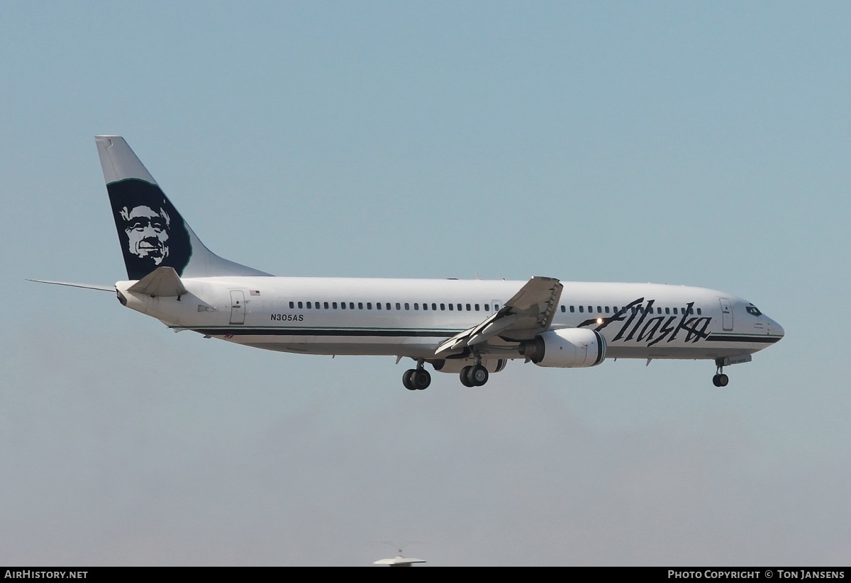 Aircraft Photo of N305AS | Boeing 737-990 | Alaska Airlines | AirHistory.net #595099