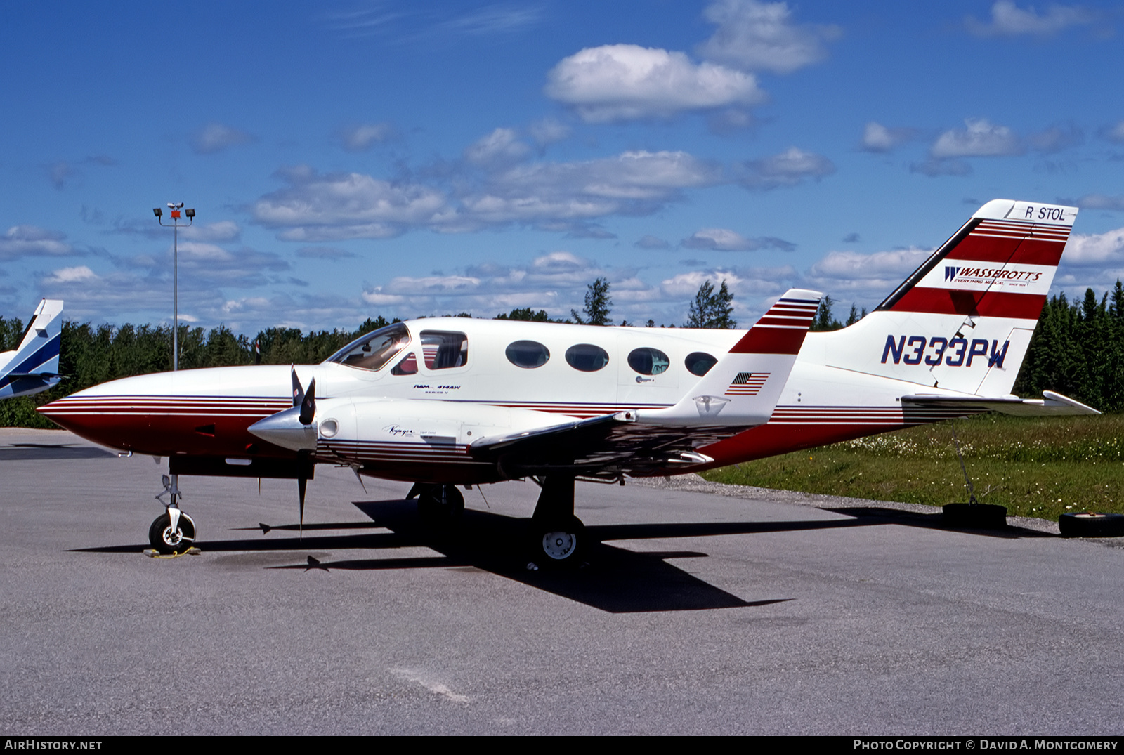 Aircraft Photo of N333PW | Cessna 414A Chancellor | Wasserotts Medicare Service | AirHistory.net #595108