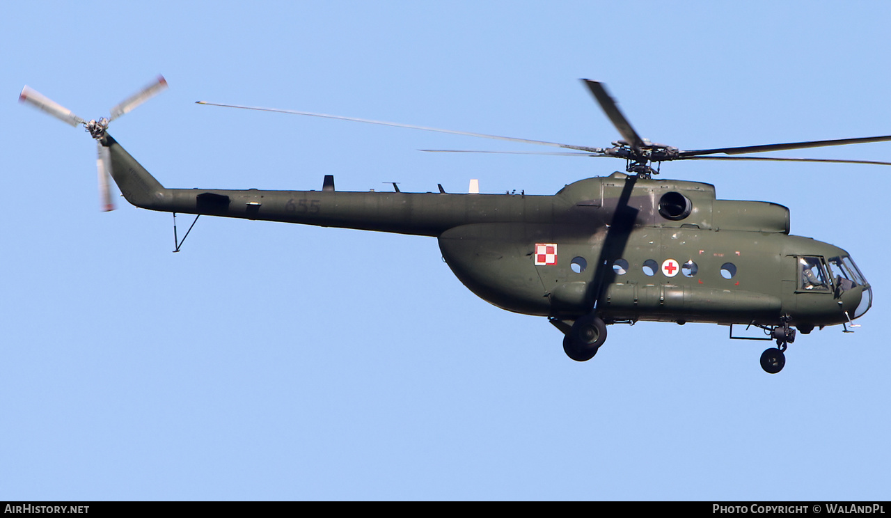 Aircraft Photo of 655 | Mil Mi-8T | Poland - Army | AirHistory.net #595109