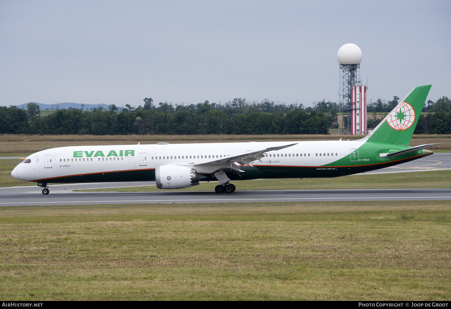 Aircraft Photo of B-17803 | Boeing 787-10 Dreamliner | EVA Air | AirHistory.net #595117