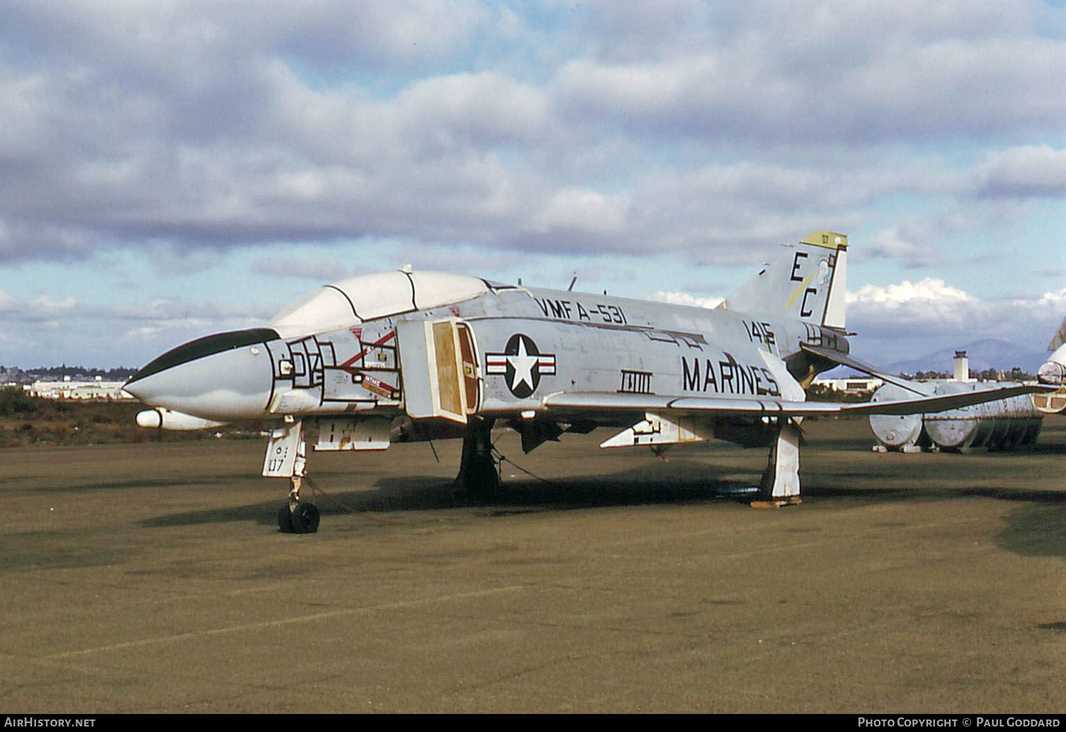 Aircraft Photo of 151415 / 1415 | McDonnell F-4B Phantom II | USA - Marines | AirHistory.net #595121