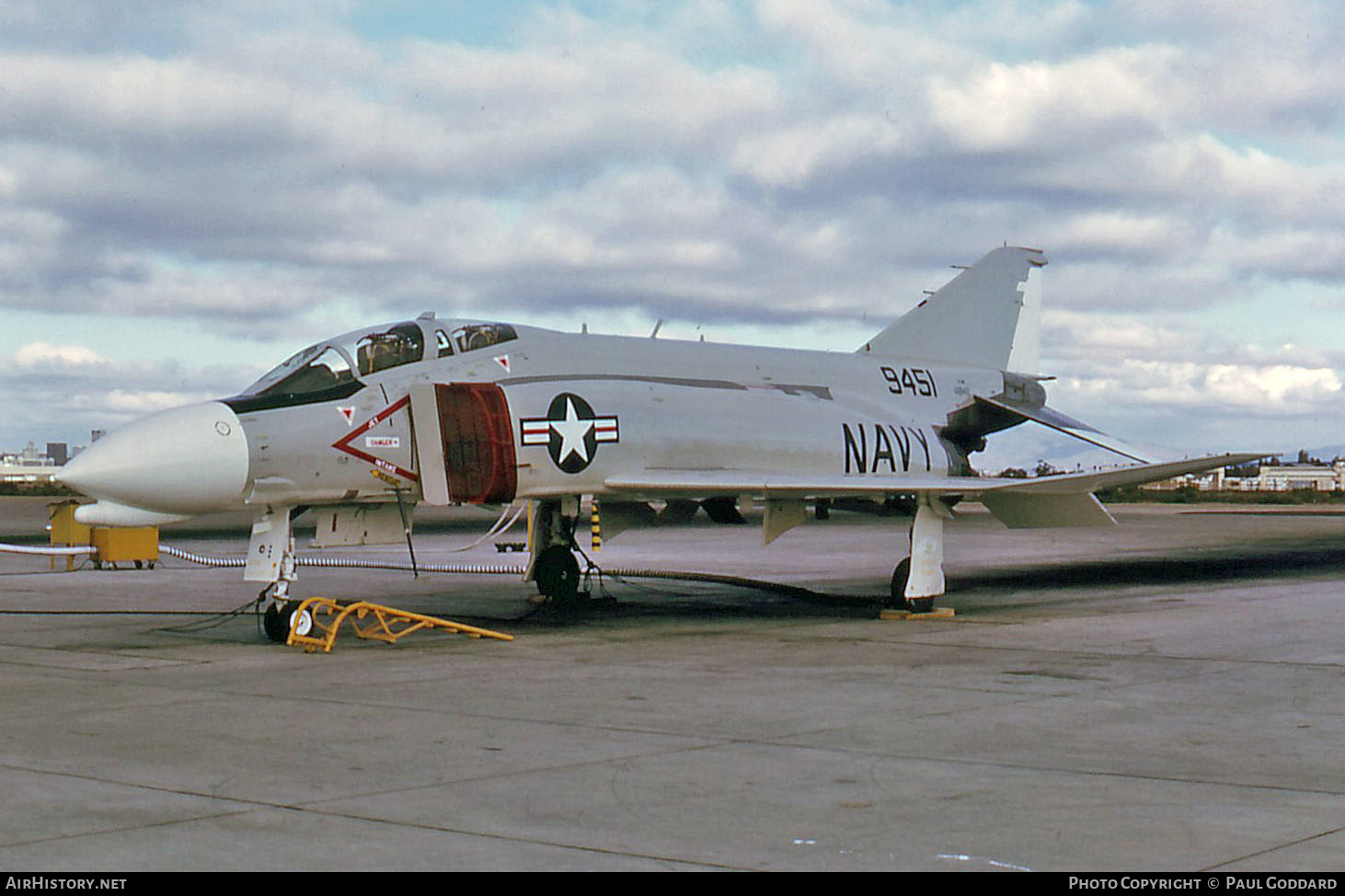 Aircraft Photo of 149451 / 9451 | McDonnell F-4B Phantom II | USA - Navy | AirHistory.net #595122