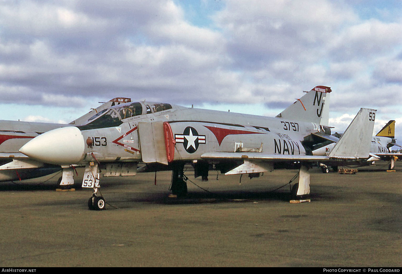 Aircraft Photo of 153797 / 3797 | McDonnell Douglas F-4J Phantom II | USA - Navy | AirHistory.net #595134