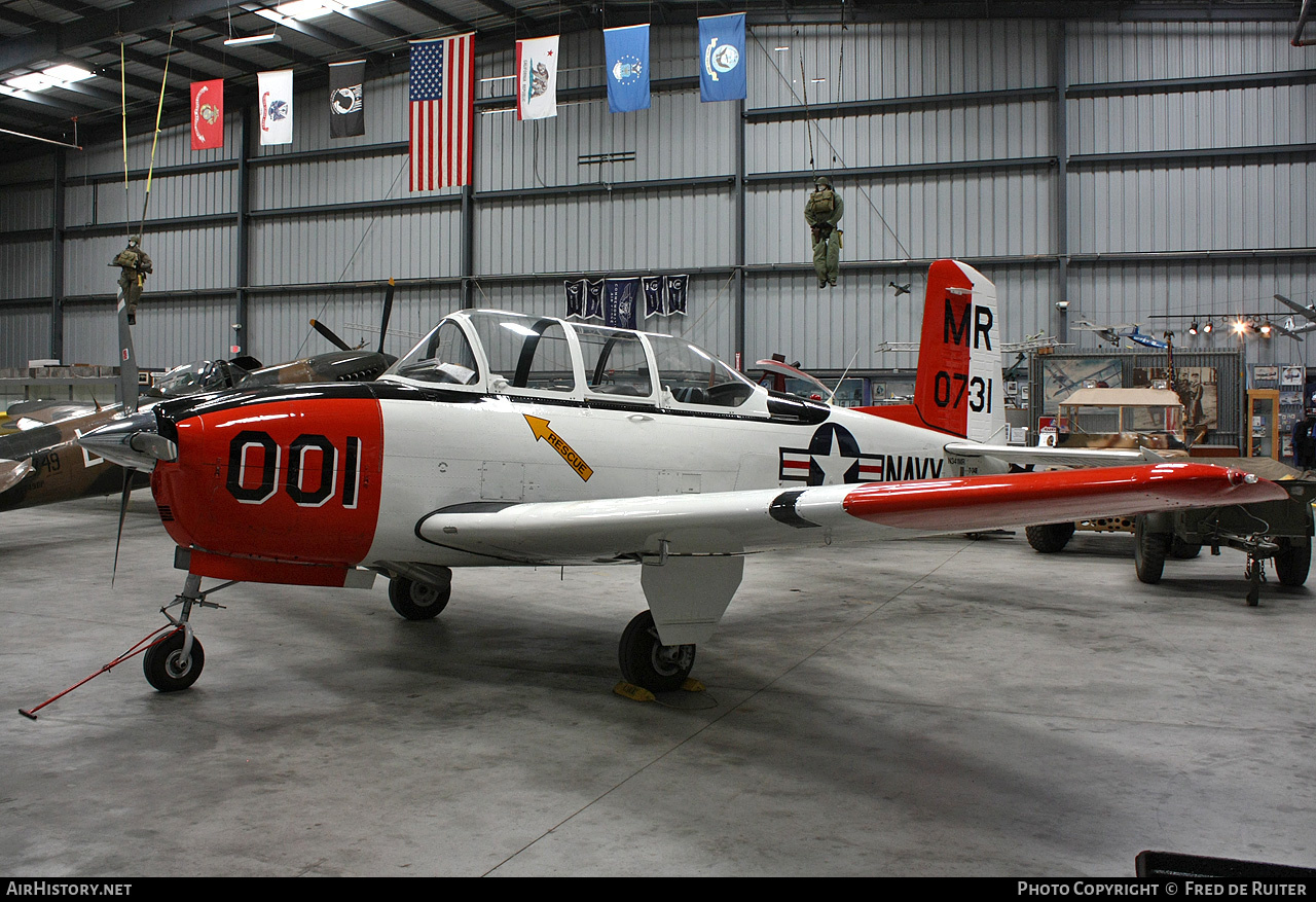 Aircraft Photo of N341MR / 140731 | Beech T-34B Mentor | USA - Navy | AirHistory.net #595160