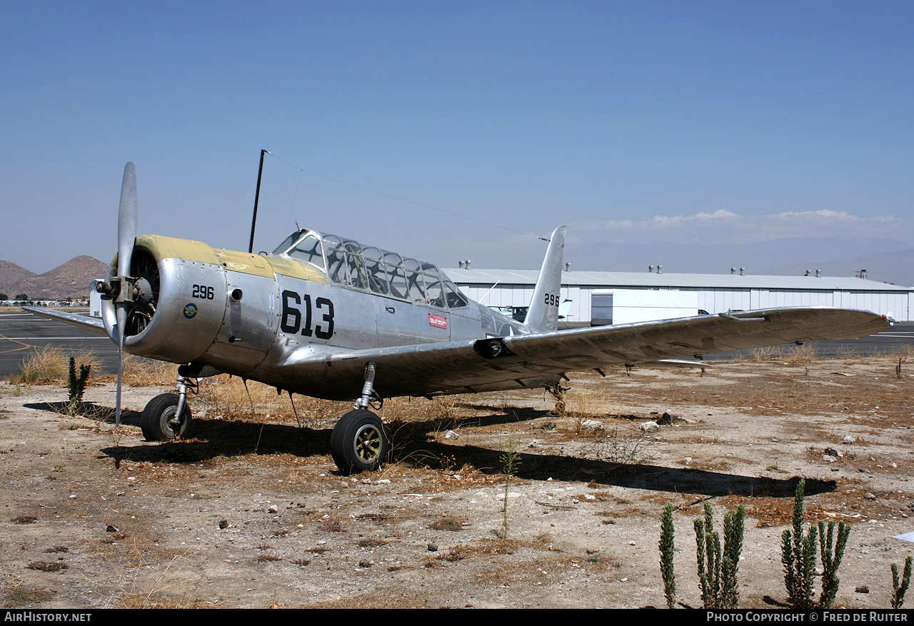 Aircraft Photo of N59843 / 296 | Vultee BT-13A Valiant | AirHistory.net #595164